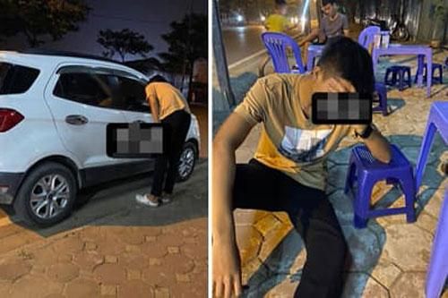 Gặp người yêu cũ lái xe ô tô, chàng trai bật khóc khi đòi lên xe nhưng bị từ chối