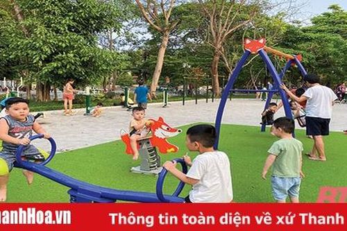 Khu vui chơi cho các em thiếu nhi - sân chơi bổ ích ngày hè