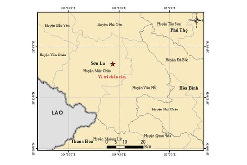 Sơn La xảy ra động đất lần thứ 20 chỉ trong 6 ngày