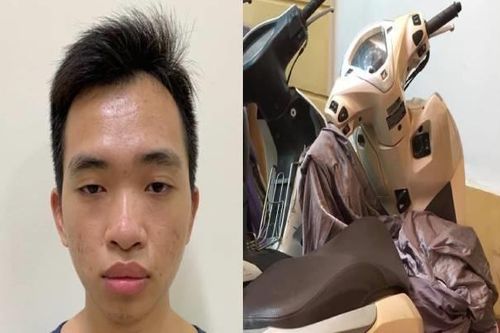 Sáng trộm xe, chiều đến công an đầu thú