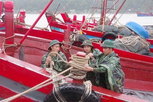 Tất cả các phương tiện hành nghề trên biển của tỉnh Nghệ An đều đã vào tránh trú bão số 2 an toàn