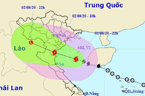 Bão số 2 suy yếu thành áp thấp, miền Bắc mưa to nhiều ngày tới
