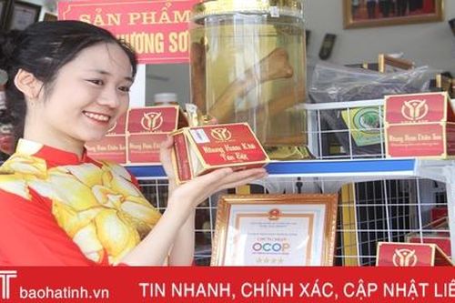 Hương Sơn phát triển các sản phẩm chủ lực thành sản phẩm OCOP