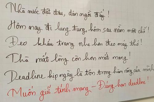 6 dòng nhắc nhở nâng cao ý thức mùa Covid-19 sếp gửi nhân viên khiến dân mạng thích thú