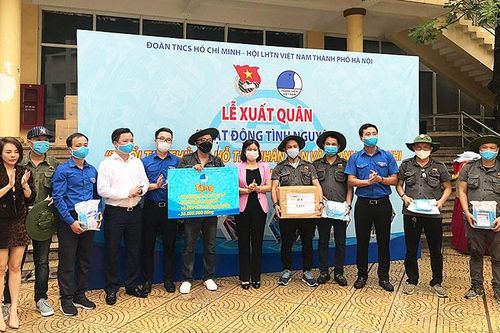 Tuổi trẻ Thủ đô 'chia lửa' tuyến đầu chống Covid-19