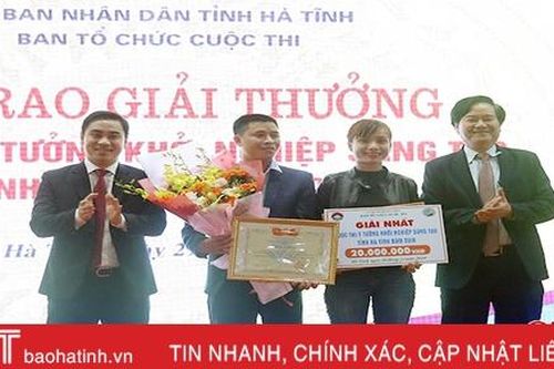 Hà Tĩnh phát động Cuộc thi 'Ý tưởng khởi nghiệp sáng tạo' năm 2020