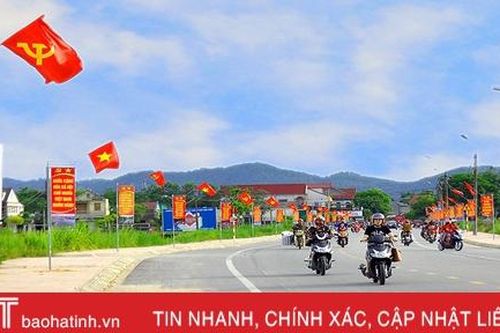 Cán bộ đi trước, người dân tiếp bước xây dựng đô thị văn minh ở Hương Sơn