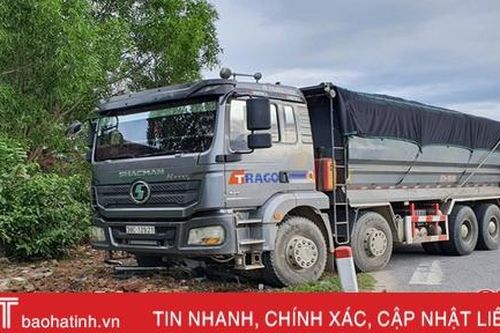 Xe tải va chạm xe máy, một người đàn ông tử vong