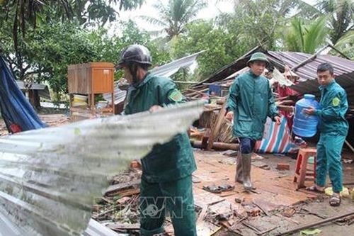 Các địa phương khẩn trương khắc phục hậu quả của bão số 2