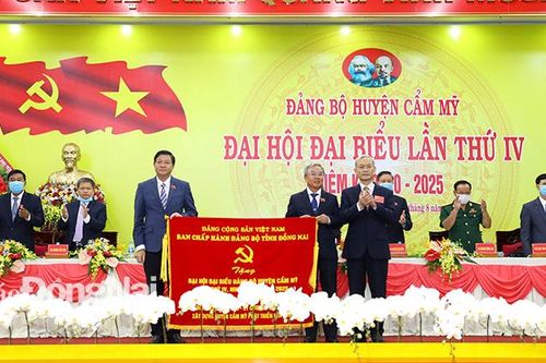 Khai mạc Đại hội đại biểu Đảng bộ huyện Cẩm Mỹ lần thứ IV