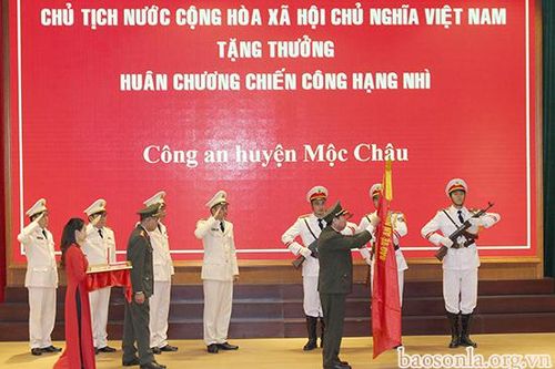 Công an huyện Mộc Châu: Xứng danh đơn vị Anh hùng lực lượng vũ trang nhân dân