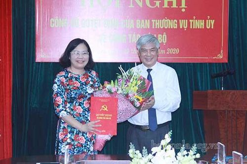 Nguyên Bí thư huyện ủy Yên Châu được bổ nhiệm Phó Trưởng Ban Nội chính tỉnh ủy