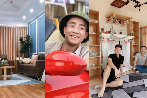 Khám phá căn hộ rộng hơn 100m2 của nhạc sĩ Sỹ Luân và Đỗ Duy Nam