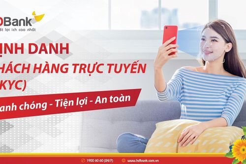 HDBANK triển khai giải pháp định danh khách hàng trực tuyến ekyc