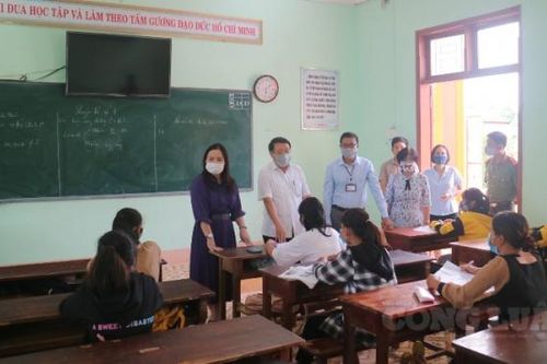 Quảng Trị: Gần 8.000 thí sinh đăng ký dự thi tốt nghiệp THPT