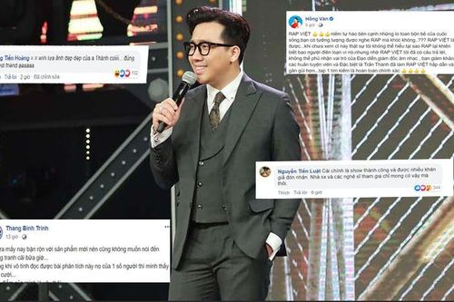 Nghệ sĩ tặng 'bão' lời khen cho 'Rap Việt': Khẳng định đây là sự tự hào