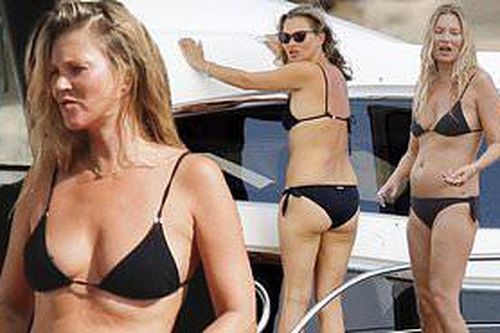 Siêu mẫu lừng danh Kate Moss đi nghỉ với bạn trai kém 13 tuổi, vóc dáng chảy xệ gây sốc