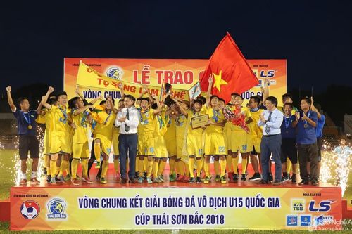 Các đội trẻ Sông Lam Nghệ An trước cơ hội tái lập kỷ lục