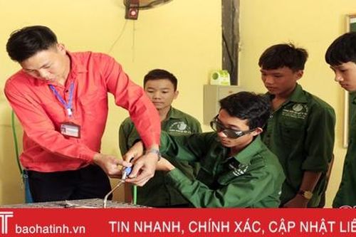 Để cơ sở giáo dục nghề nghiệp - giáo dục thường xuyên ở Hà Tĩnh bắt nhịp yêu cầu mới