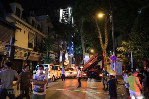 Hà Nội: Khởi tố vụ án đối với vụ sập giàn giáo ở 16 Nguyễn Công Trứ