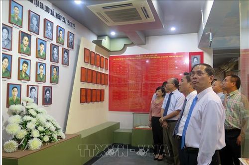 Đoàn Đại sứ, Trưởng các Cơ quan đại diện Việt Nam ở nước ngoài làm việc tại Thái Nguyên