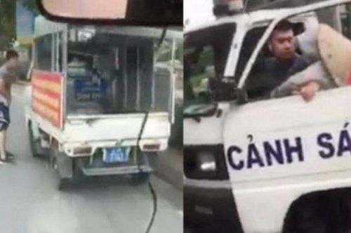 Vụ công an phường mặc quần đùi áo cộc lái xe biển xanh đi xử lý vi phạm: Trần tình của người bán hàng rong