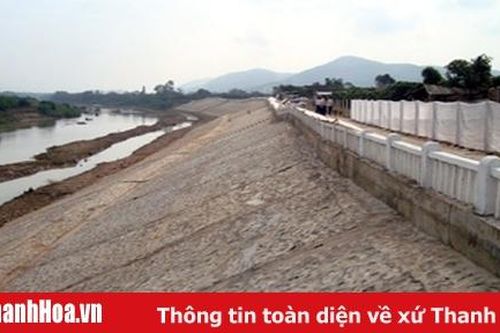 Xây dựng kè cấp bách chống sạt lở do thiên tai trên sông Mã