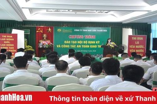 Tập huấn kiến thức an toàn giao thông cho đội ngũ lái xe taxi Mai Linh Thanh Hóa