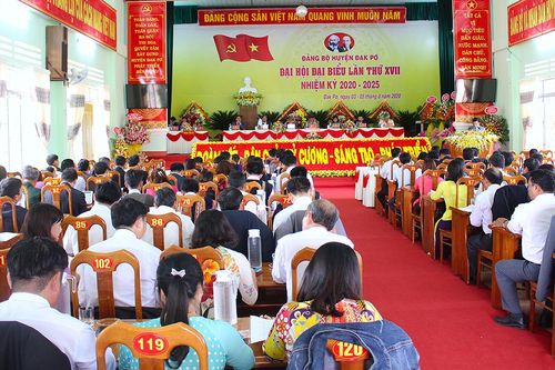 Khai mạc Đại hội Đảng bộ huyện Đak Pơ và Chư Prông