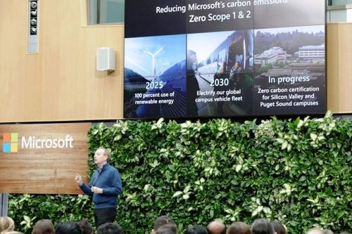 Microsoft cam kết giảm lượng chất thải bằng không vào năm 2030