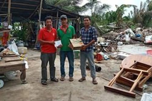 Trung ương Hội Chữ thập đỏ hỗ trợ khẩn cấp các gia đình bị thiệt hại do bão số 2