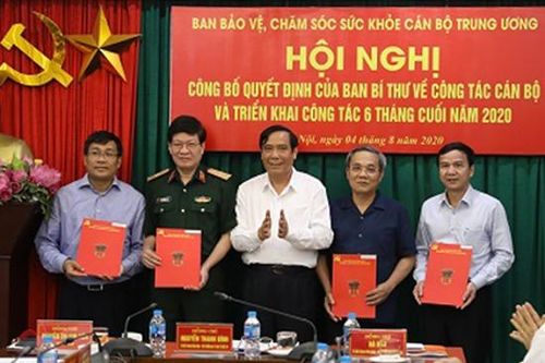 Thứ trưởng Bộ Y tế giữ chức Phó Ban Bảo vệ, chăm sóc sức khỏe cán bộ Trung ương
