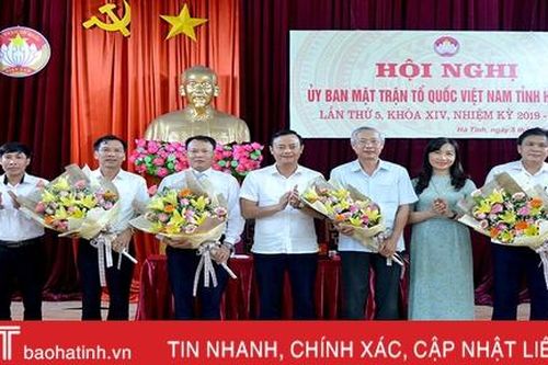 Ông Thái Ngọc Hải giữ chức Phó Chủ tịch Ủy ban MTTQ tỉnh Hà Tĩnh