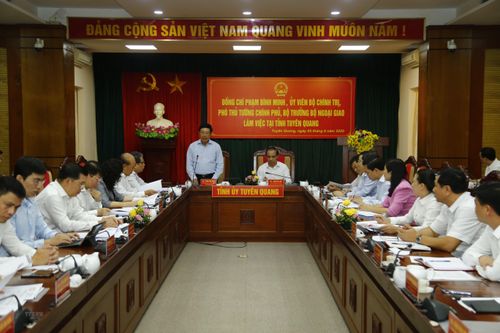 Tuyên Quang cần đẩy nhanh tiến độ giải ngân vốn đầu tư công