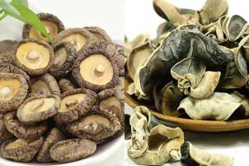 Cách chọn nấm hương, mộc nhĩ ngon sạch, an toàn