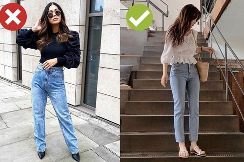 Dù quần jeans ống đứng, dễ tính đến mấy thì bạn cũng đừng chọn bừa kiểu dáng này