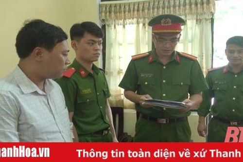 Tham ô hơn 1 tỷ đồng, nguyên kế toán trường THPT Nông Cống 3 bị bắt