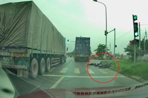 Tìm ra tài xế container vượt ẩu tông chết nữ sinh rồi bỏ chạy trên đường Hà Nội