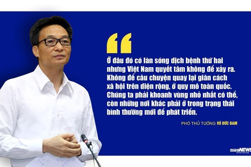 PTT Vũ Đức Đam: Không để câu chuyện giãn cách xã hội trên diện rộng quay trở lại