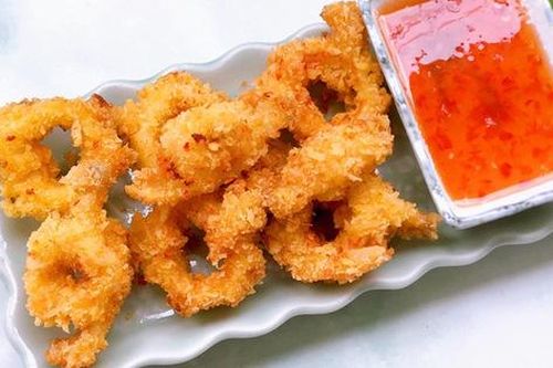 Mực giòn sốt chua ngọt
