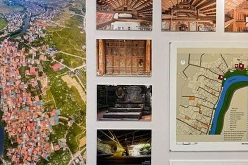 Xem triển lãm đặc biệt về kiến trúc 6 ngôi làng Việt cổ