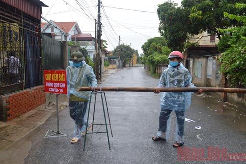 Thái Bình phong tỏa khu dân cư, cách ly 118 người