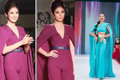 Diện quần bó chẽn lộ điểm nhạy cảm, mỹ nhân Việt bị 'ném đá' thậm tệ