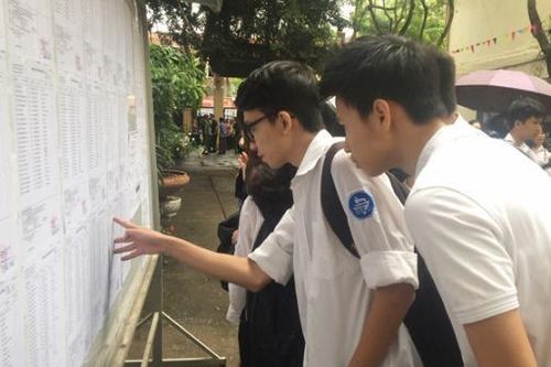 Loạt trường THPT Hà Nội hạ điểm chuẩn vào lớp 10