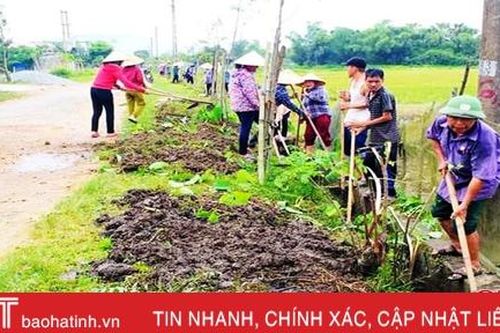 Lộc Hà huy động 123,8 tỷ đồng xây dựng nông thôn mới