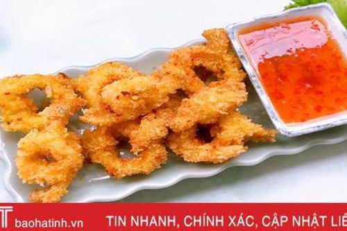 Mực giòn sốt chua ngọt
