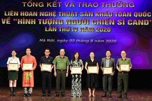 Tổng kết và trao thưởng Liên hoan nghệ thuật sân khấu toàn quốc về 'Hình tượng người chiến sĩ CAND' lần thứ IV-2020: Dư âm còn vọng