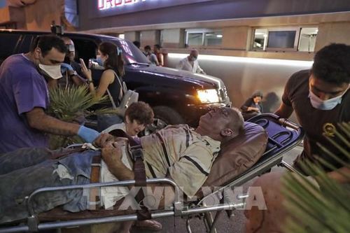 Vụ nổ ở Beirut: Hơn 5.000 người bị thương và 250.000 người mất nhà cửa