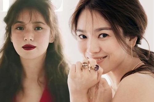 Không còn đánh mắt thâm xì như phim kinh dị, Song Hye Kyo trang điểm nhạt là nhìn ngất ngây