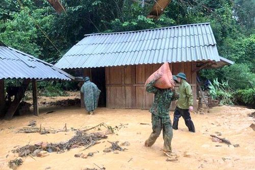 Mưa lớn làm hư hỏng 5 nhà dân tại xã Na Ư, huyện Điện Biên